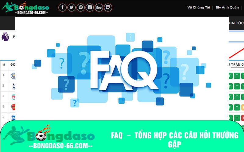FAQ – Tổng hợp các câu hỏi thường gặp