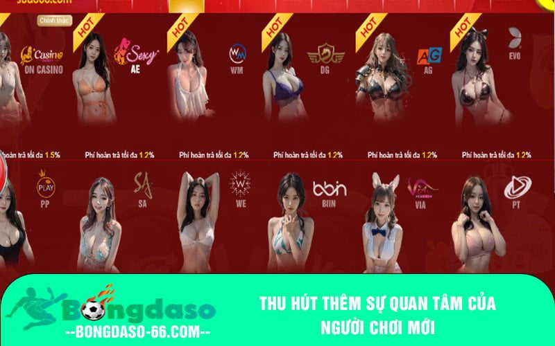 Thu hút thêm sự quan tâm của người chơi mới