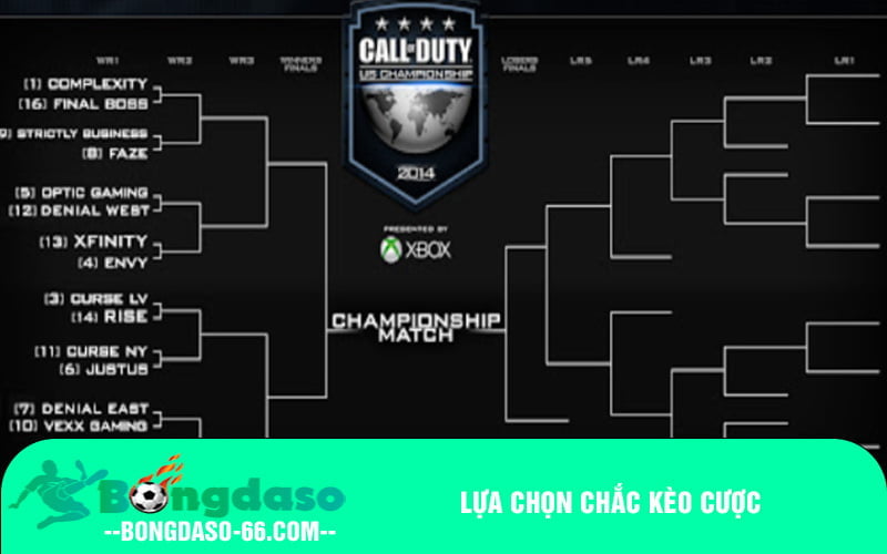 Chọn kèo khi chơi Esports