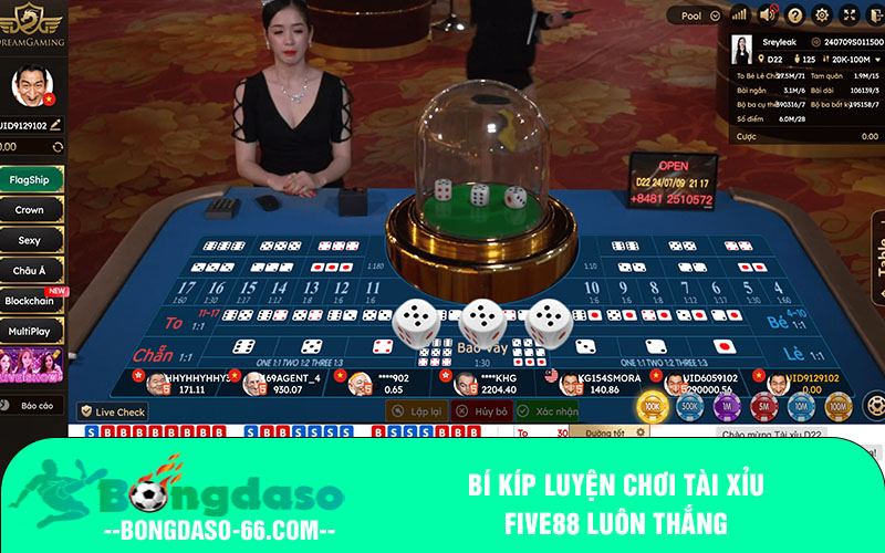 Bí kíp luyện chơi tài xỉu Five88 luôn thắng