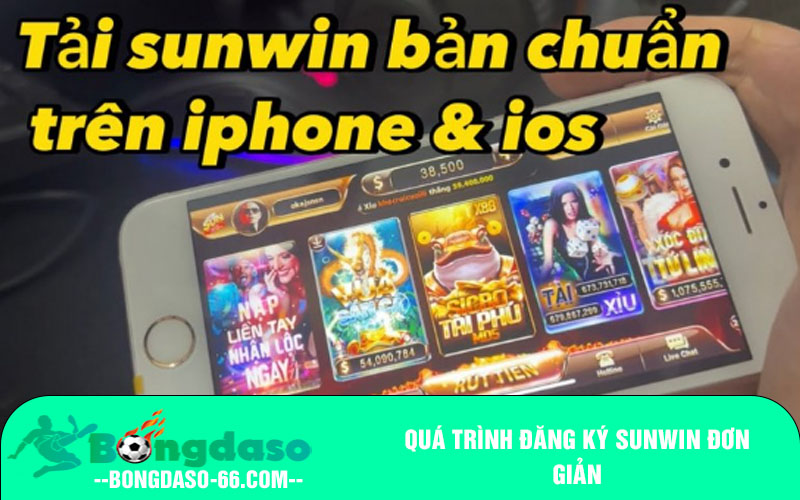 Quá trình đăng ký Sunwin đơn giản