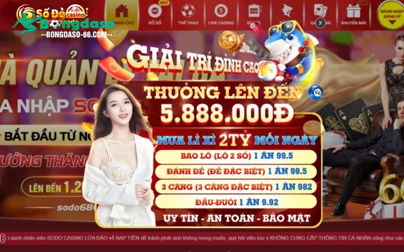 Yếu tố tạo nên sức hút của Sodocasino
