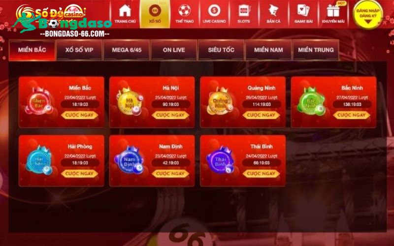 Trò chơi lô đề Sodocasino