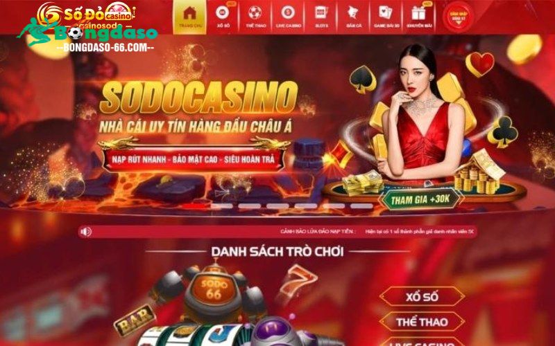 Giới thiệu nhà cái Sodocasino
