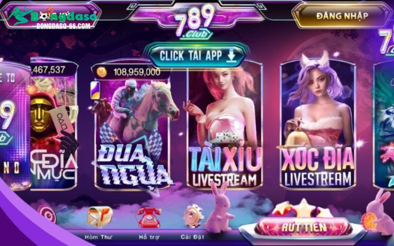 Khám phá kho game khổng lồ trên di động sau khi tải game 789 Club