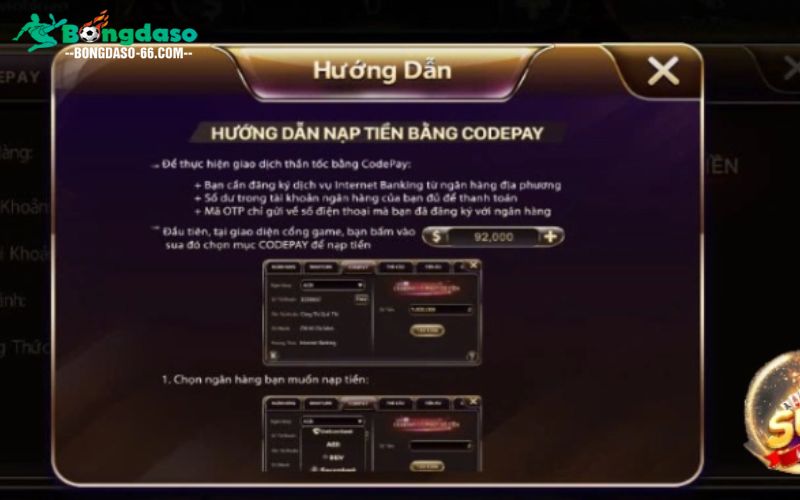Lưu ý quan trọng nhất khi nạp tiền Sunwin